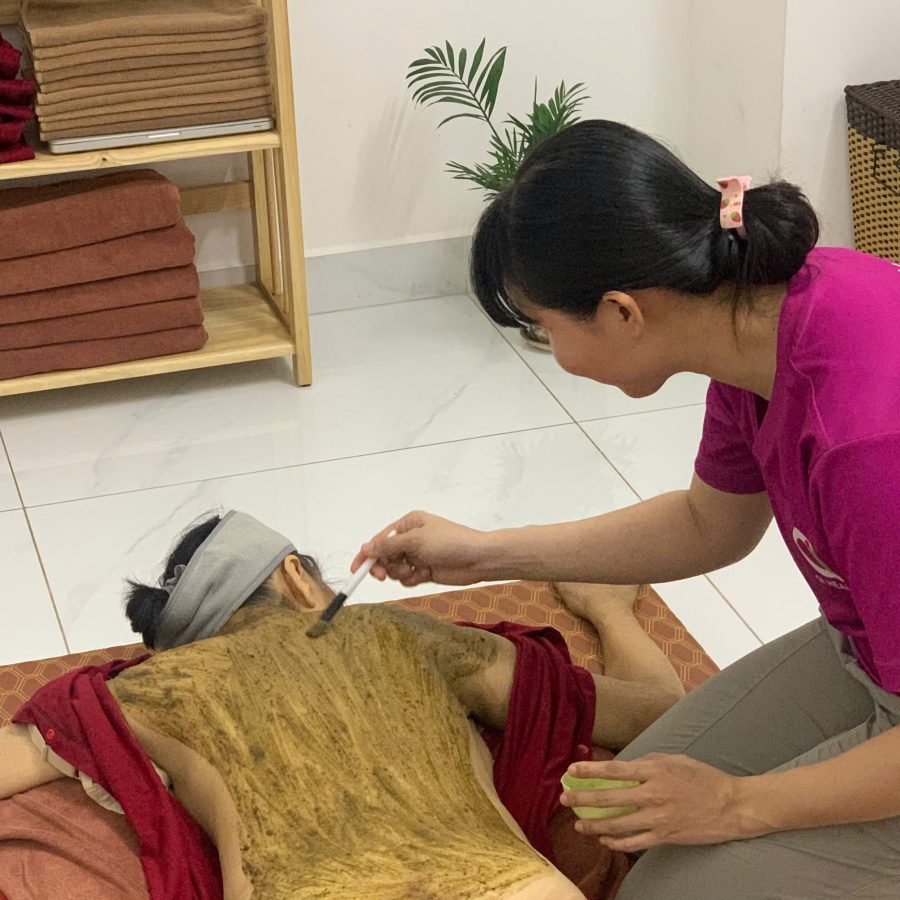 Đắp Thảo Mộc (Lưng)