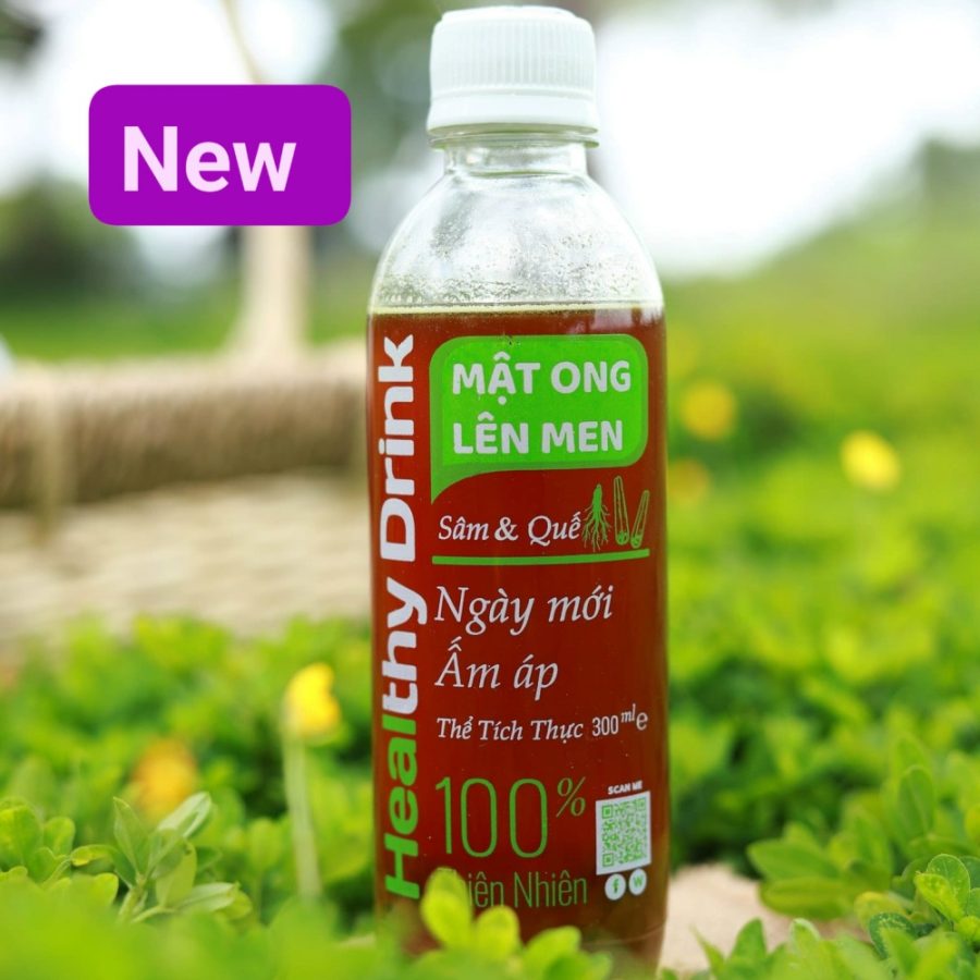 MẬT ONG LÊN MEN SÂM QUẾ (New)